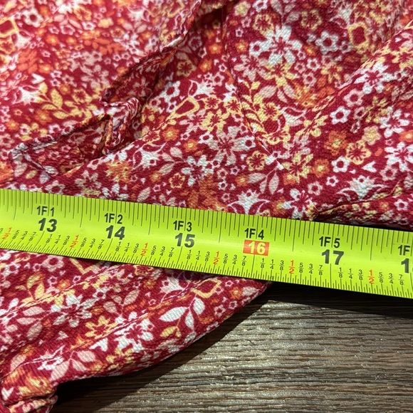 Max Studio NWT Maxi Ruffle Floral Dress, size Small in Polyester/Spandex blend. - Picture 11 of 12